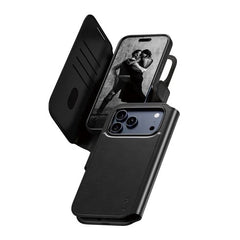 Panzer Care Tango Wallet Two in One Magsafe Case - iPhone 17 Pro - Black