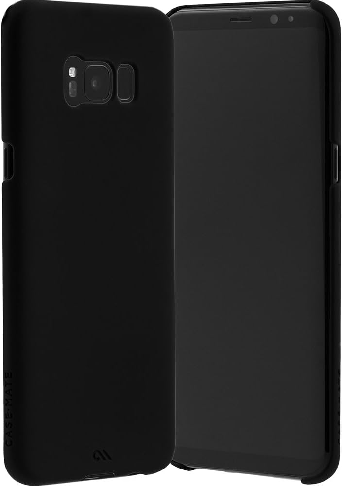 Case-Mate Barely There for Samsung Galaxy S8+ - Black BONUS Scren Protector