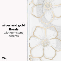 Case-Mate Floral Gem Magnet Case Samsung S26 Ultra - Clear