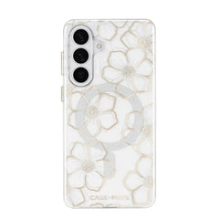 Case-Mate Floral Gem Magnet Case Samsung S26 Plus - Clear