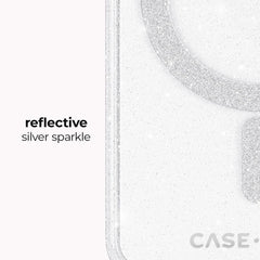 Case-Mate Sheer Twinkle Magnet Case Samsung S26 Plus - Clear