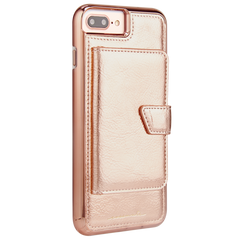 CaseMate Compact Mirror Case for iPhone 8+ / 7+ / 6+ - Rose Gold