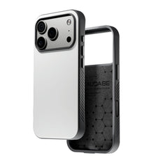 Caudabe Paragon OPEN Case MagSafe iPhone 17 Pro 6.3 - Moonstone White