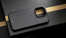 Load image into Gallery viewer, Caudabe Synthesis Slim Protective Case with MagSafe iPhone 15 Pro 6.1 - Black