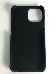 Coach Protective Leather Case iPhone 13 Mini Black