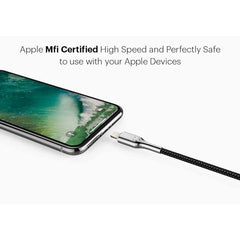 Cygnett Armoured USB-A to Lightning Cable 1M with DuPont Kevlar Aramid Fibre 4