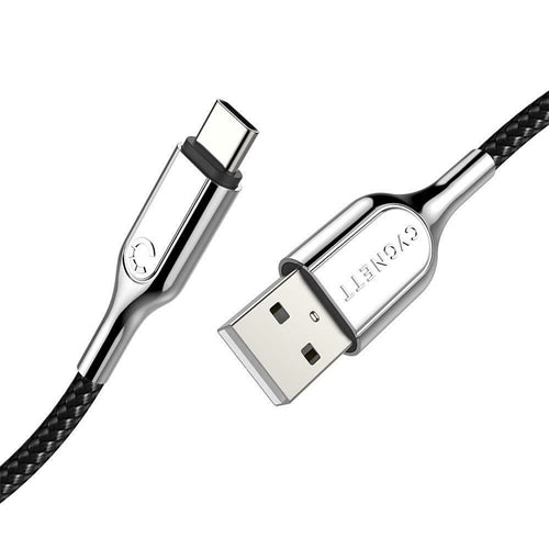 Cygnett Armoured Aramid Fibre 1M USB-C to USB-A USB 2.0 Cable 2