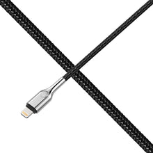 Load image into Gallery viewer, Cygnett Armoured USB-A to Lightning Cable 50cm with DuPont Kevlar Aramid Fibre