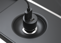 Cygnett Dual Port Car Charger 20W USB-C PD & 20W QC 3.0 - Black