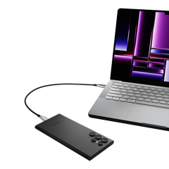 Cygnett Armoured Double Braided Cable 1M USB-C to USB-C 100W Fast Charge