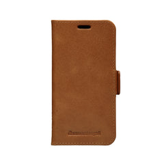 Dbramante1928 Copenhagen Slim Leather Folio Case iPhone 12 Mini - Tan