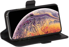 BUNDLE - Dbramante1928 Copenhagen Slim Wallet Case Black & Otterbox Amplify Screen Guard for iPhone 11 Pro