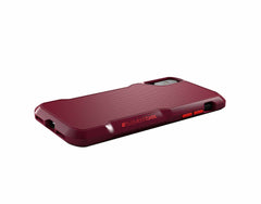 Element Case Shadow Protective Case for iPhone X / Xs - Red - BONUS Screen Protector
