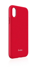 Evutec Aergo Case with Car Vent Mount for iPhone Xs Max - Ballistic Nylon Red