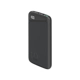 Goobay Portable Powerbank 10K mAh LED USB-A QC/USB-C PD - Black