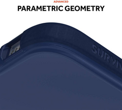 Griffin Survivor Clear Case for iPhone 12 / 12 Pro 6.1 inch - Navy