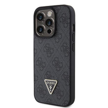 Load image into Gallery viewer, GUESS Diamond Cross Body Bundle Case &amp; Strap iPhone 15 Pro 6.1 - Black