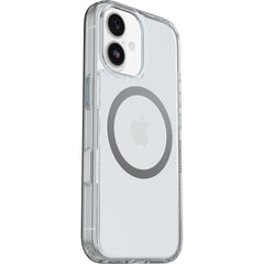 otterbox symmetry magsafe case for iphone 17 standard clear camera button