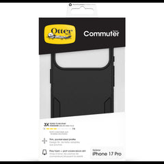 otterbox case for iphone 17 pro black back protection