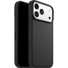 otterbox symmetry case for iphone 17 pro max black sleek front view