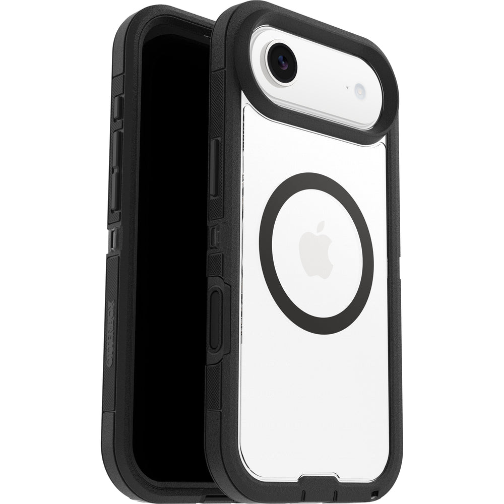 otterbox defender case for iphone 17 air black front view
