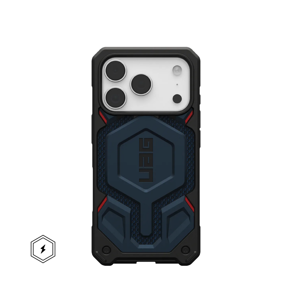 uag monarch case for iphone 17 pro mallard front view