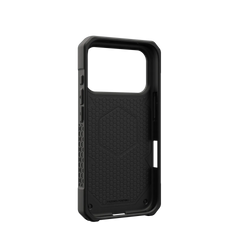 uag monarch case for iphone 17 pro black corner bumper