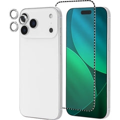 Kate Spade Fashion Lens & Screen Protectors for iPhone 17 Pro 6.3 - Set in Stone Silver