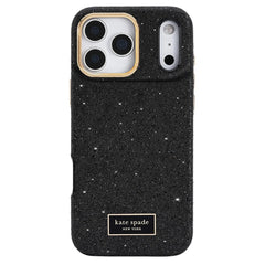 kate spade kate spade case for iphone 17 pro black front view