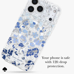 kate spade kate spade case for iphone 17 pro blue angle view