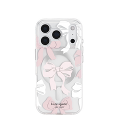kate spade kate spade case for iphone 17 pro max clear back pattern design