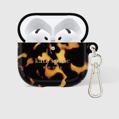 Kate Spade Tortoise with Gold Clip for AirPods 4