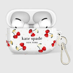 Kate Spade Cherry Dot with Gold Clip for AirPod Pro 3