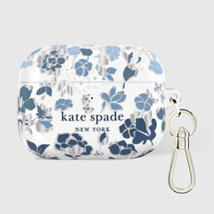 Kate Spade Flowerbed Blue with Silver Clip for AirPod Pro 3