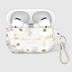 Kate Spade Sunshine Floral with Gold Clip for AirPod Pro 3