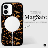 Kate Spade MagSafe Case for iPhone 16 Standard - Tortoise
