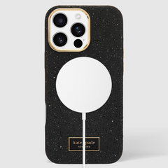 Kate Spade Crystal Pave MagSafe Case for iPhone 16 Pro Black