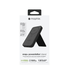 Mophie Snap + Powerstation Stand 10000mAh - Battery with Built-in Stand Compatible with MagSafe