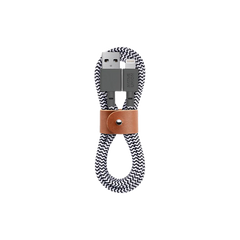 Native Union Belt Cable Lightning to USB-A with Leather Strap - Zebra Tan