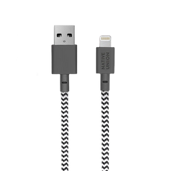Native Union Belt Cable Lightning to USB-A with Leather Strap - Zebra Tan