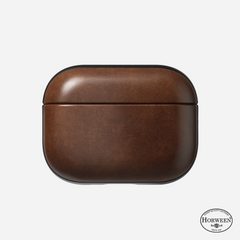 Nomad Modern Horween Leather Case Airpod Pro 3 - Rustic Brown