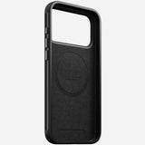 nomad modern case for iphone 17 pro rustic brown back protection