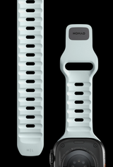 Nomad Sport Band Icy Blue Glow for Apple Watch 44-49mm – Limited Edition Glow 2.0