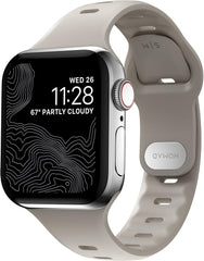 Nomad Sport Slim Band 38mm/40mm/41mm/42mm Waterproof Bracelet - Bone