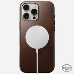 Nomad Traditional Horween Leather Case iPhone 16 Pro Max 6.9 - Brown
