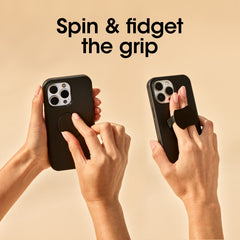 OtterGrip Symmetry Case with MagSafe iPhone 14 Plus / 15 Plus 6.7 inch Black