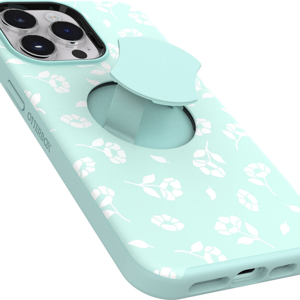 OtterGrip Symmetry Case with MagSafe iPhone 14 Pro max 6.7 inch Poppies Sea