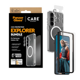 PanzerGlass CARE 3 in 1 Bundle for Samsung Galaxy S26 Standard - Clear