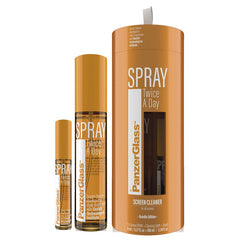 PanzerGlass SPRAY Twice A Day Bundle 100 ml & 8ml Anti Bacterial Screen Cleaner