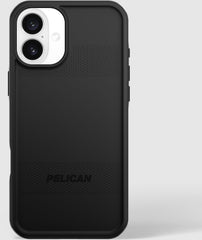 Pelican Protector Magsafe Clear Case for iPhone 16 Plus - Black
